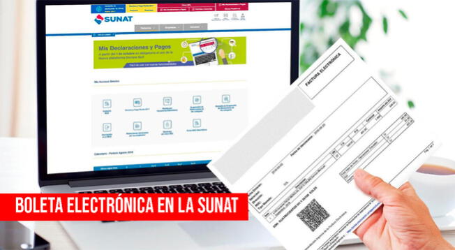 Sunat Cómo Emitir Boleta Electrónica 8418