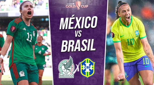 México vs Brasil EN VIVO por Copa Oro Femenina via ESPN, STAR Plus