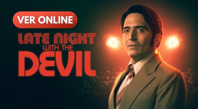'Late Night with the Devil': ¿Dónde ver ONLINE y GRATIS la película de terror?