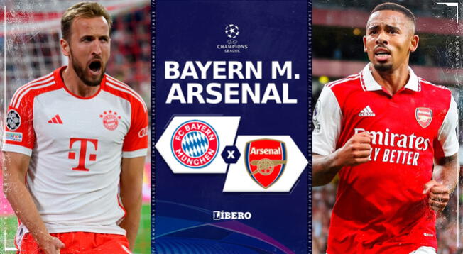 Bayern Múnich vs. Arsenal EN VIVO por ESPN 2: transmisión del partido