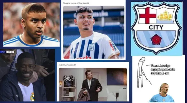 "¿Jugó Haaland?": Los memes luego que Real Madrid eliminara al Manchester City de la Champions