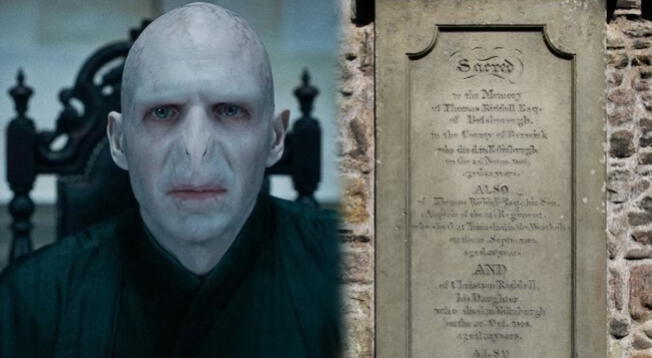 Voldemort fue una persona real y su nombre está grabado en una tumba de Escocia