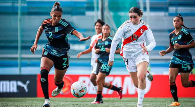 Canal confirmado del Perú vs. Argentina por el Hexagonal Final Sudamericano Femenino Sub 20