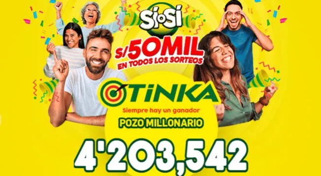 Sorteo LA TINKA de HOY, domingo 5 de mayo: Resultados y pozo millonario