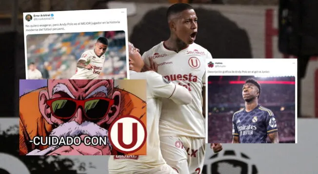 "Polo en modo Vinicius": Los memes más hilarantes tras empate de Universitario ante Junior