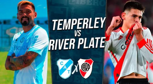 [Fútbol Libre EN VIVO] River vs Temperley ONLINE GRATIS vía transmisión de TyC Sports