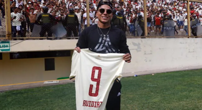 Raúl Ruidíaz es uno de los deseos de Universitario para su centenario. Foto: Universitario de Deportes   