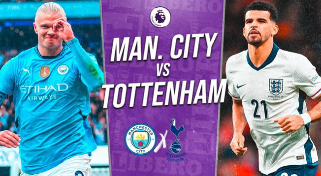 Manchester City vs. Tottenham EN VIVO por Premier League: horario, canal de TV y pronóstico