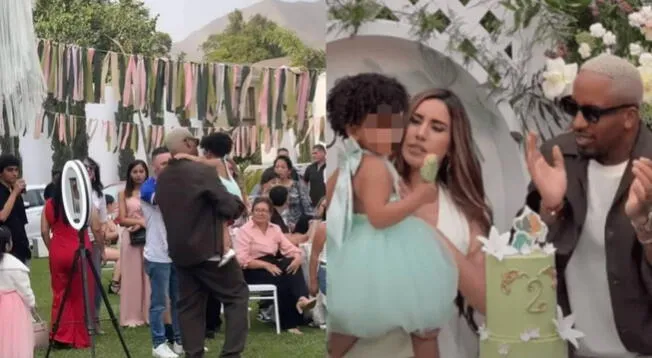 Darinka Ramírez comparte INÉDITO momento de Jefferson Farfán en el cumpleaños de su hija