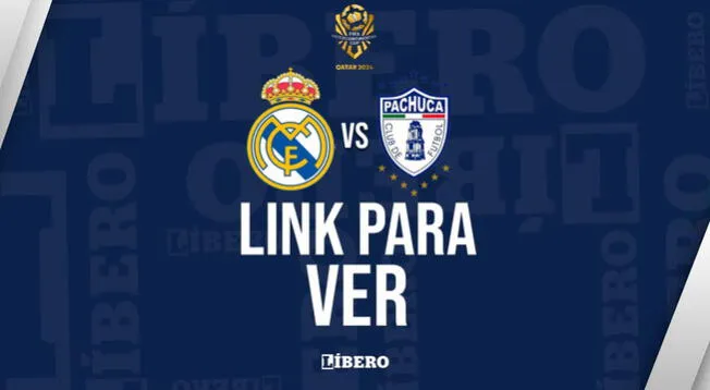 LINK GRATIS para VER Real Madrid vs Pachuca EN VIVO final de la Copa Intercontinental 2024