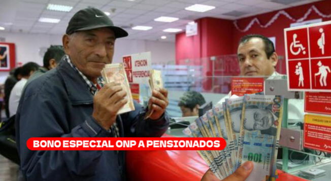 Pensionista de la ONP recibirán un Bono económico cuando cumplan esta edad