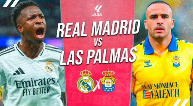 Real Madrid vs Las Palmas EN VIVO por LaLiga: a qué hora juega, canal de transmisión y apuestas