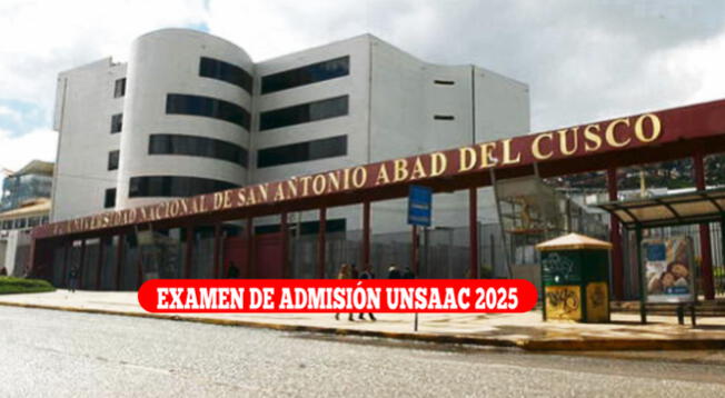 ¿A qué hora salen los resultados del examen de admisión UNSAAC primera opción 2025?