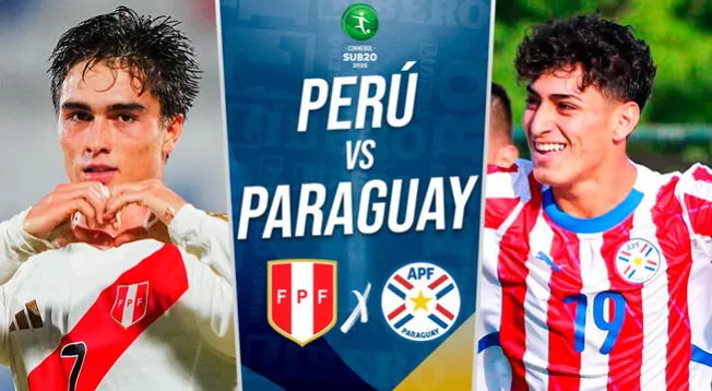 Perú vs. Paraguay EN VIVO por Sudamericano Sub 20: transmisión del partido