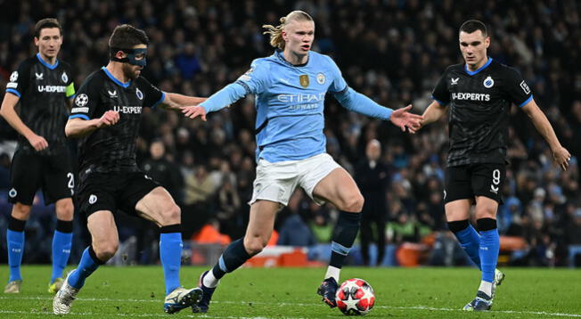 ESPN EN VIVO, Manchester City vs. Brujas ONLINE GRATIS por Champions League