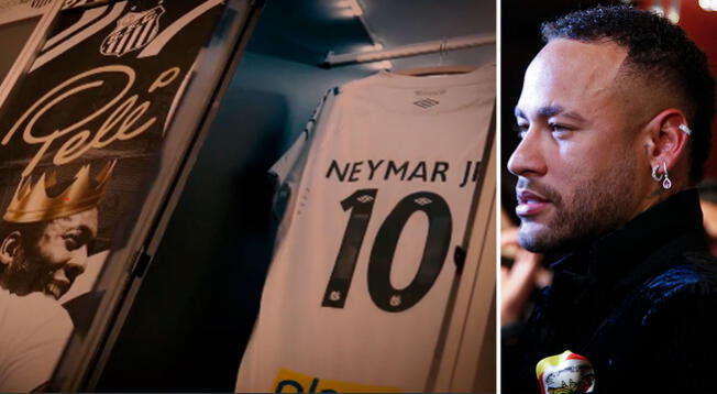 Santos anunció el regreso de Neymar con icónico video: "El príncipe volvió"