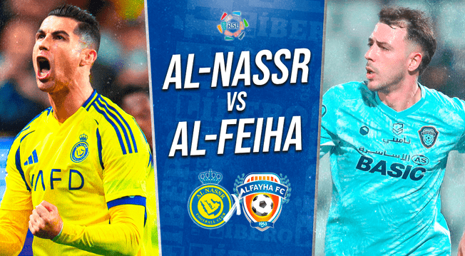 Al Nassr vs. Al Feiha EN VIVO por Primera División de Arabia con Cristiano Ronaldo