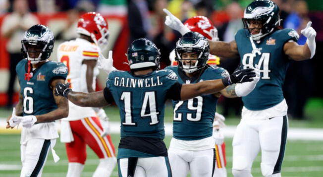 ¡Campeones! Eagles venció 40-22 a Chiefs y se quedó con el Superbowl 2025