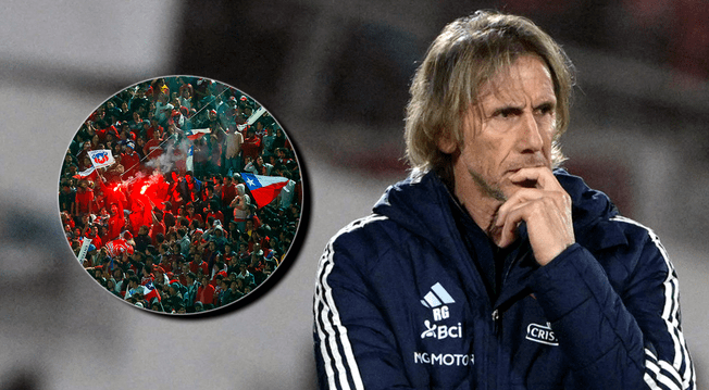 Ricardo Gareca fue criticado por los hinchas tras empate de Chile con Ecuador/Foto: Composición: GLR   