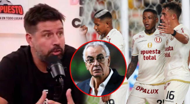 Cantoro señaló el jugador de la 'U' que saldría del once con la vuelta de Fossati: "No juega" Cantoro señaló el jugador de la 'U' que saldría del once con la vuelta de Fossati: "No juega"