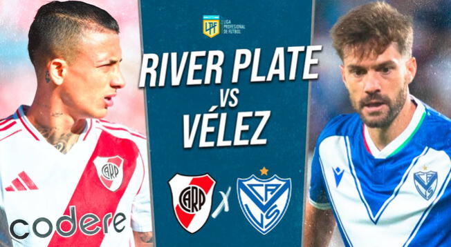 River Plate vs Vélez EN VIVO por la Liga Profesional: Fecha, a qué hora juegan y dónde ver River Plate vs Vélez EN VIVO por la Liga Profesional: Fecha, a qué hora juegan y dónde ver