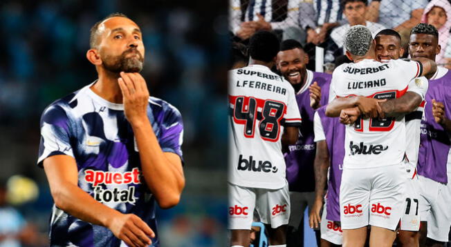 Hernán Barcos dejo rotundo calificativo sobre Sao Paulo tras derrota de Alianza: "Es un..." Hernán Barcos dejo rotundo calificativo sobre Sao Paulo tras derrota de Alianza: "Es un..."
