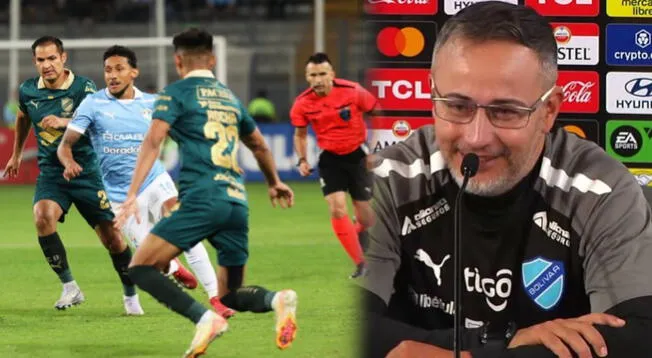 DT de Bolívar minimizó a Sporting Cristal tras la derrota con un inesperado comentario: "Son..." DT de Bolívar minimizó a Sporting Cristal tras la derrota con un inesperado comentario: "Son..."