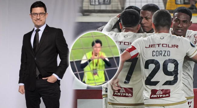 Periodista ecuatoriano reclamó a Conmebol acción del recogebolas para gol de la 'U': "Prohibido..." Periodista ecuatoriano reclamó a Conmebol acción del recogebolas para gol de la 'U': "Prohibido..."
