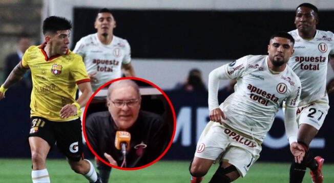 Periodista ecuatoriano soltó rotundo calificativo a la 'U' en plena transmisión: "Equipo..." Periodista ecuatoriano soltó rotundo calificativo a la 'U' en plena transmisión: "Equipo..."