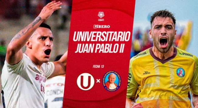 Universitario vs. Juan Pablo II EN VIVO: a qué hora juegan y qué canal transmite Universitario vs. Juan Pablo II EN VIVO: a qué hora juegan y qué canal transmite