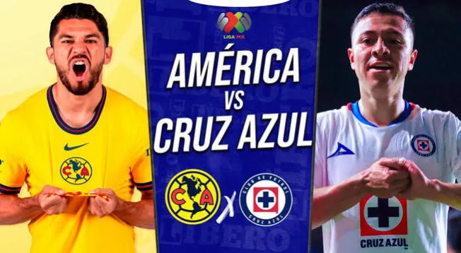 América vs. Cruz Azul EN VIVO por Liga MX: cuándo juegan, pronóstico, hora y canal América vs. Cruz Azul EN VIVO por Liga MX: cuándo juegan, pronóstico, hora y canal