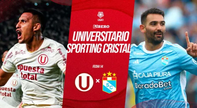 Universitario vs Sporting Cristal EN VIVO por Liga 1: cuándo juega, horario, dónde ver y pronóstico Universitario vs Sporting Cristal EN VIVO por Liga 1: cuándo juega, horario, dónde ver y pronóstico