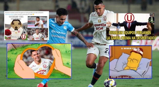 Universitario venció a Cristal y Churín se sacó la SAL: divertidos memes del triunfo crema Universitario venció a Cristal y Churín se sacó la SAL: divertidos memes del triunfo crema