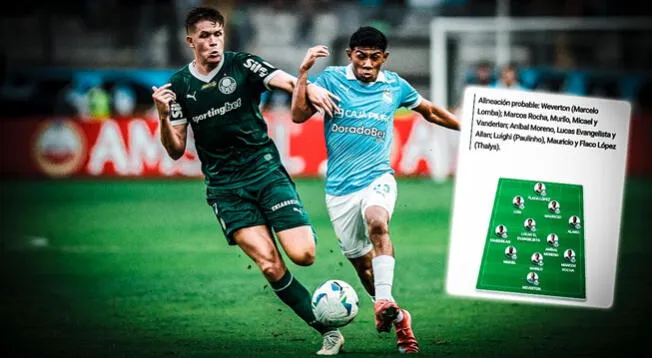 Palmeiras tomó decisión de última hora con su alineación para enfrentar a Cristal: "Ya definida..." Palmeiras tomó decisión de última hora con su alineación para enfrentar a Cristal: "Ya definida..."