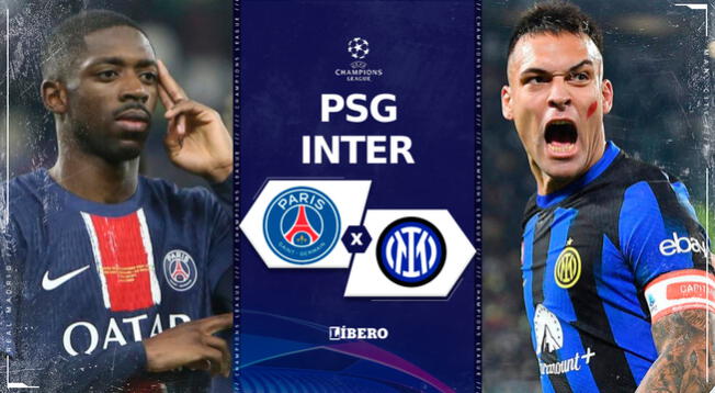 PSG vs Inter EN VIVO por final de Champions League: cuándo juega, horario y dónde ver