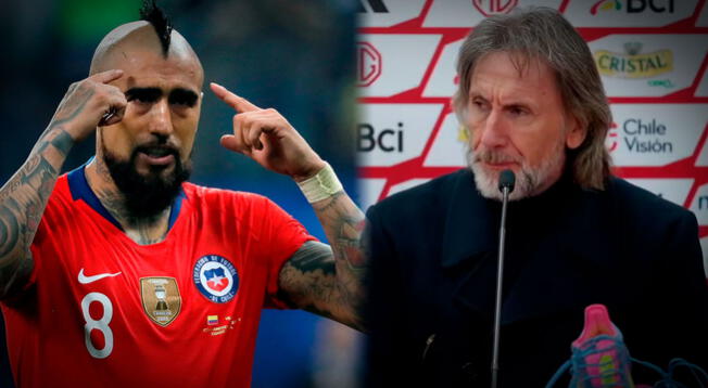 Gareca no se guardó nada y dejó contundente mensaje sobre Arturo Vidal: "Con este tipo de..." Gareca no se guardó nada y dejó contundente mensaje sobre Arturo Vidal: "Con este tipo de..."