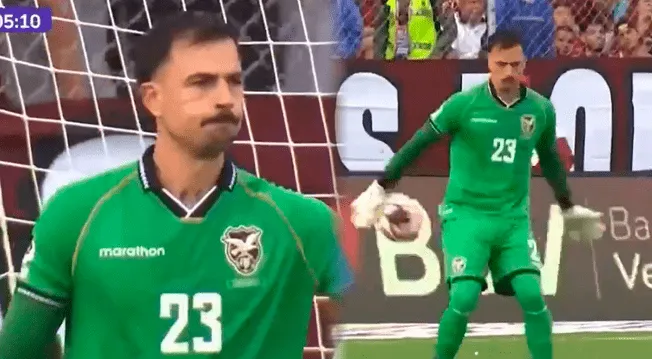 El terrible blooper de Guillermo Viscarra que costó el 1-0 de Venezuela a Bolivia El terrible blooper de Guillermo Viscarra que costó el 1-0 de Venezuela a Bolivia