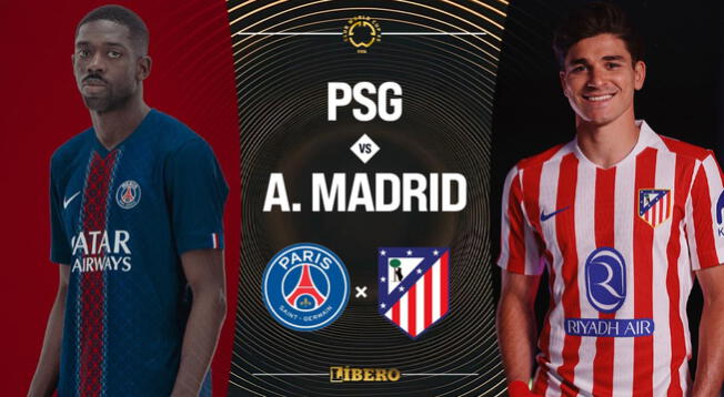 PSG vs Atlético Madrid EN VIVO por Mundial de Clubes: cuándo juega, horario y dónde ver PSG vs Atlético Madrid EN VIVO por Mundial de Clubes: cuándo juega, horario y dónde ver