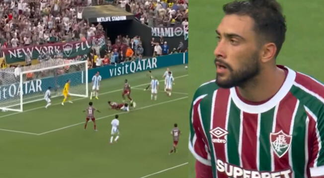 Así reaccionó narrador de DirecTV al gol de Freytes, ex Alianza, para Fluminense