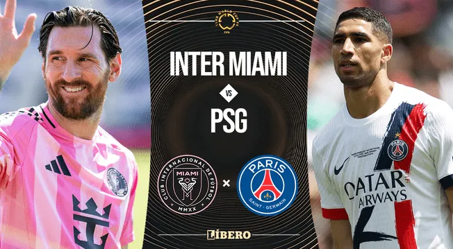 Inter Miami vs. PSG EN VIVO, Mundial de Clubes: fecha, hora y canal de transmisión Inter Miami vs. PSG EN VIVO, Mundial de Clubes: fecha, hora y canal de transmisión
