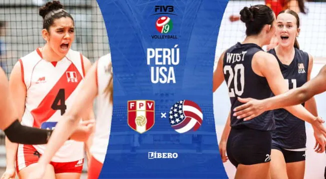 Perú vs Estados Unidos EN VIVO por Mundial de Vóley Sub 19: horarios y canales para ver