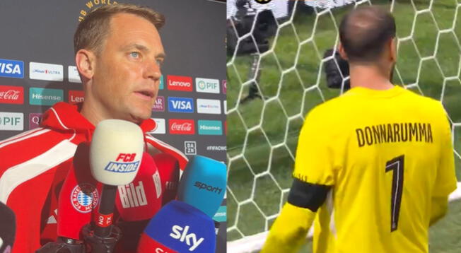 Neuer sorprende al revelar que increpó a Donnarumma por lesión de Musiala: "Le dije…" Neuer sorprende al revelar que increpó a Donnarumma por lesión de Musiala: "Le dije…"