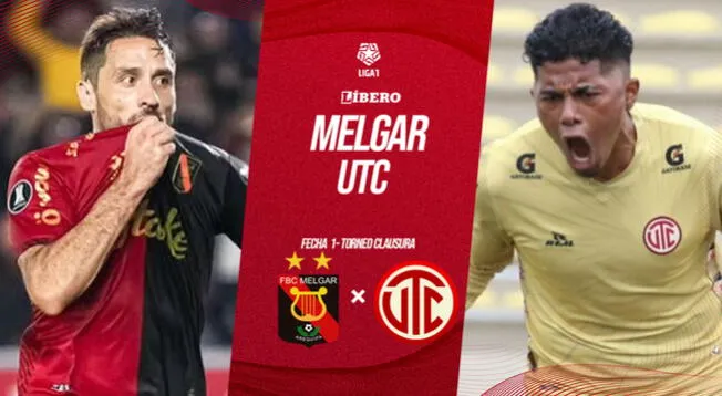 Melgar vs. UTC EN VIVO por Liga 1 MAX: transmisión del partido Melgar vs. UTC EN VIVO por Liga 1 MAX: transmisión del partido