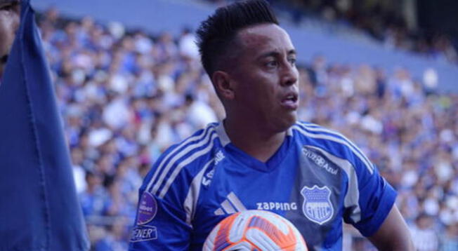 La sorpresiva publicación de Emelec tras regreso de Christian Cueva a los entrenamientos