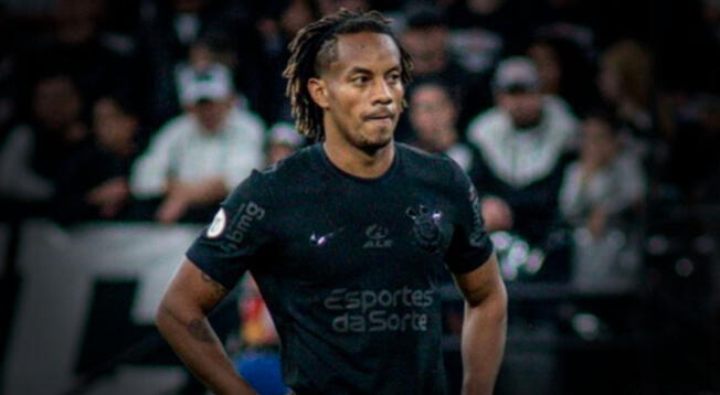 Medio brasileño dio duro calificativo a André Carrillo tras derrota de Corinthians: "Muy por.."