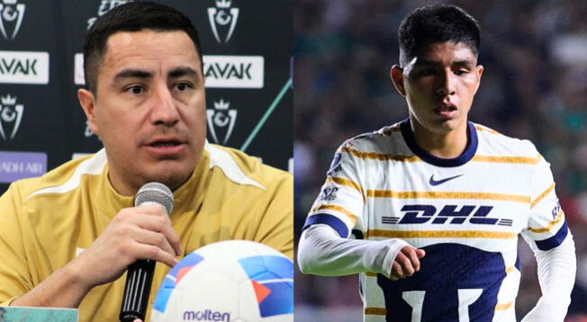 DT de Pumas dio tajante mensaje sobre Piero Quispe tras perder en la Liga MX: "La realidad es..."