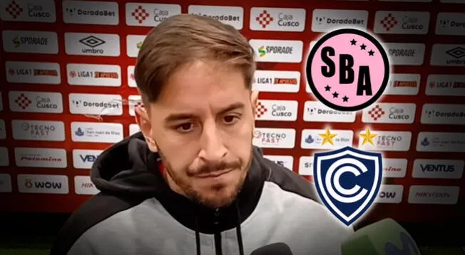 Hohberg sorprendió al revelar amenazas tras dejar Sport Boys por Cienciano: "Yo siempre..." Hohberg sorprendió al revelar amenazas tras dejar Sport Boys por Cienciano: "Yo siempre..."