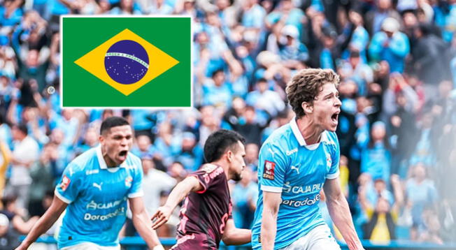 ¿Llegó el '9'? Futbolista brasileño fue captado en el Cristal vs Melgar y alborotó a hinchas