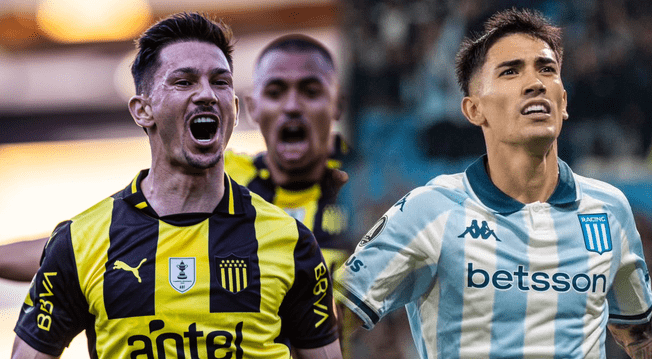 ¿A qué hora juega Peñarol vs. Racing HOY y dónde ver EN VIVO partido por Copa Libertadores?