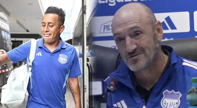 DT de Emelec, Guillermo Duró, dio firme comentario de Christian Cueva ante posible salida: "Muy..."